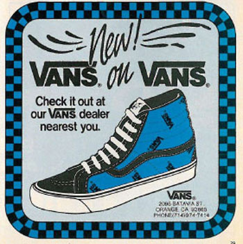 vintage vans ad