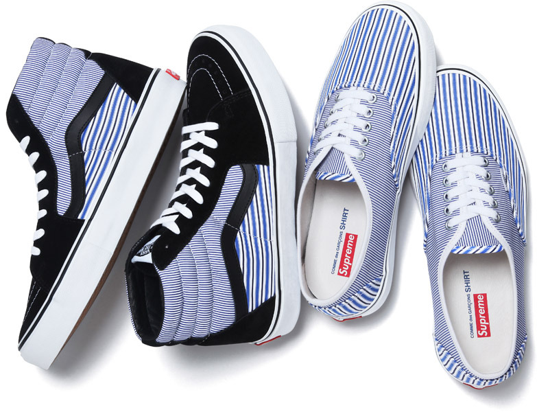 Vans cdg collab hotsell